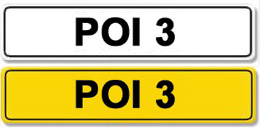 Lot 6 - Registration Number POI 3