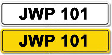 Lot 16 - Registration Number JWP 101
