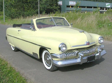 Lot 54 - 1951 Mercury Convertible Coupe