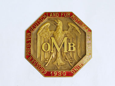 Lot 813 - 1930 O.M.D Grosse Preis Medal