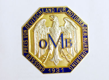 Lot 814 - 1931 O.M.D Grosse Preis Medal