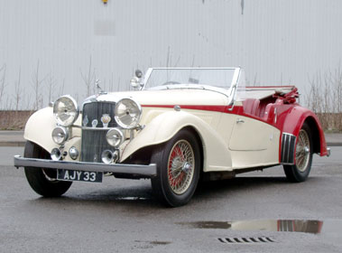 Lot 89 - 1937 Alvis 4.3 Litre Short Chassis Vanden Plas Tourer