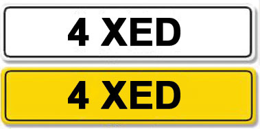 Lot 3 - Registration Number 4 XED