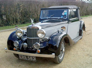 Lot 67 - 1938 Alvis 12/70 Drophead Coupe