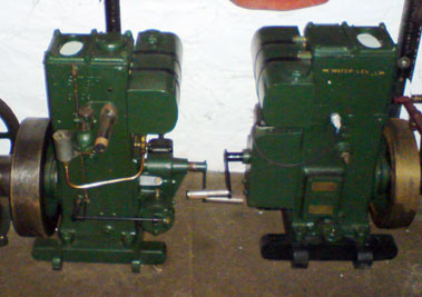 Lot 606 - Two Lister D Stationary Engines  **