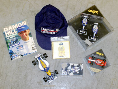 Lot 206 - Damon Hill Memorabilia