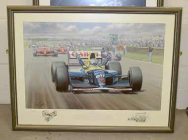 Lot 207 - Nigel Mansell Memorabilia