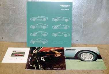 Lot 700 - Four Aston Martin Sales Brochures