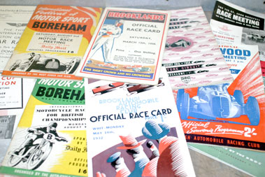 Lot 710 - Assorted Race Programmes