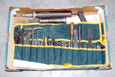 Lot 727 - Tools for the Vintage Bentley