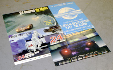 Lot 739 - Four Original Le Mans 24 Heures Posters