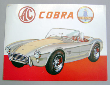 Lot 714 - AC Cobra Sales Brochure