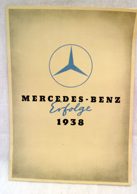 Lot 306 - 'Mercedes-Benz Erfolge, 1938'