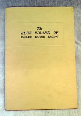 Lot 336 - Bentley - The Blue Riband of English Motor Racing