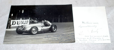 Lot 381 - Signed J.P. Wimille Photograph