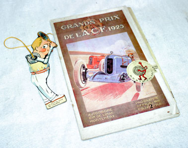 Lot 387 - 1925 Grands Prix de I'A.C.F. Official Programme