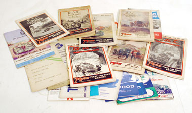 Lot 392 - 1928 - 1966 Tourist Trophy Programmes