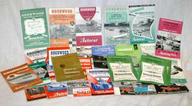 Lot 396 - Goodwood Motor Racing Programmes (1948-1966)
