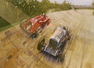 Lot 402 - 'Spirit of Brooklands' Signed by Five Drivers