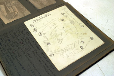 Lot 404 - Birkin, Caracciola, Merz & Eight other 1929 Ards TT Driver Signatures