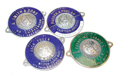 Lot 108 - Four Dashboard Supplier's Plaques