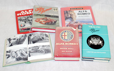 Lot 131 - Alfa Romeo Literature