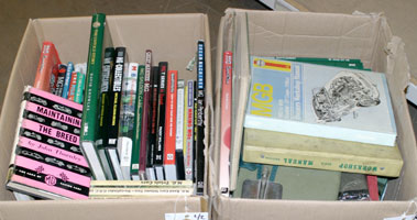 Lot 146 - Two Boxes of MG Literature