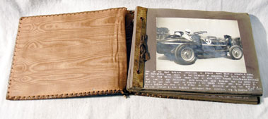 Lot 600 - Leather Bound Photograph Album