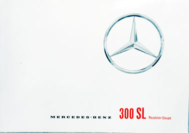 Lot 107 - Mercedes-Benz Type 300SL Roadster/Coupe Sales Brochure - English