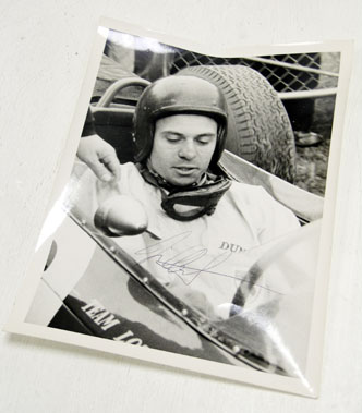 Lot 612 - Jim Clark Signed Photograph