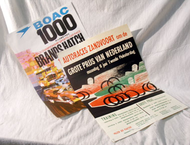 Lot 509 - Two Original Race Advertisement Posters