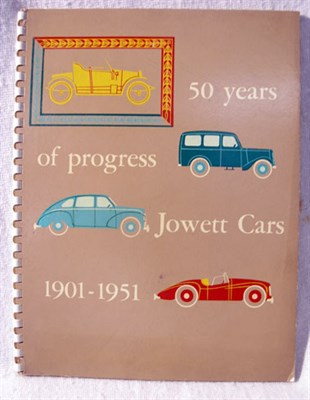 Lot 141 - 50 Years of Progress Jowett Cars 1901 - 1951