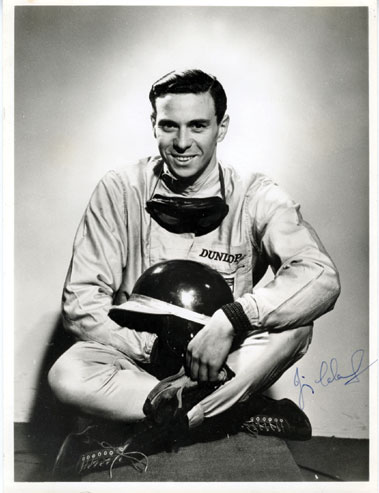 Lot 628 - Jim Clark Signed Studio Photograph