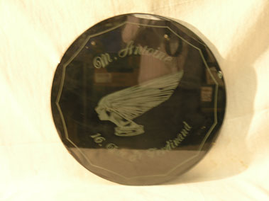 Lot 705 - Rene Lalique Glass Advertising Panel