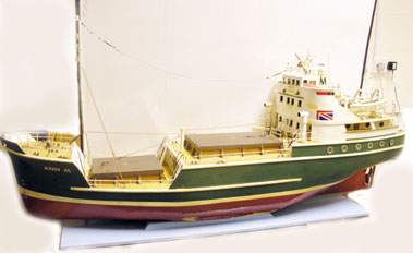 Lot 407 - A Large 'Ann M. London' Electrically Powered Cargo Boat Model*