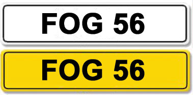 Lot 4 - Registration Number FOG 56