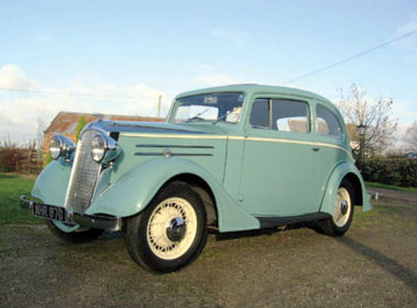 Lot 75 - 1936 Vauxhall DX 14/6 Coupe