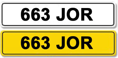 Lot 1 - Registration Number 663 JOR