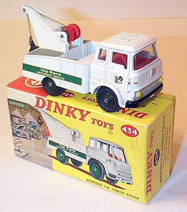 Lot 202 - Dinky Toys #434 Bedford TK Top Rank Crash Truck