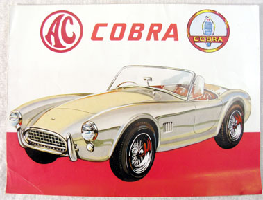 Lot 155 - AC Cobra Factory Sales Brochure