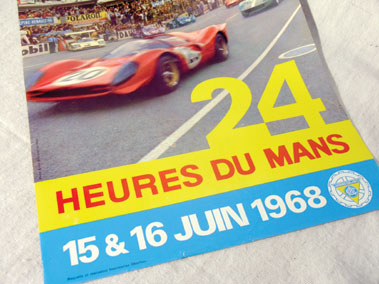 Lot 506 - 1968 Le Mans Original Poster