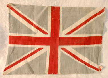 Lot 610 - Malcolm Campbell signed Union Jack Flag