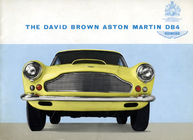 Lot 127 - Aston Martin DB4 Saloon Original Sales Brochure