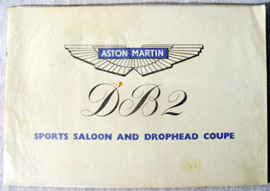 Lot 134 - Aston Martin DB2 Sales Brochure