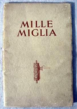 Lot 157 - MG 'Mille Miglia' Publicity Brochure