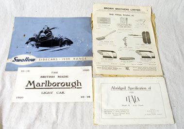 Lot 160 - Pre-War Sales Brochures