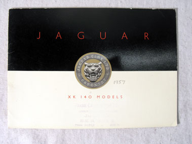 Lot 174 - Jaguar XK140 Sales Brochure