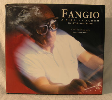 Lot 178 - Fangio - A Pirelli Album by Stirling Moss - Fangio Signed