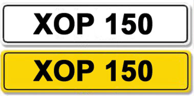 Lot 10 - Registration Number XOP 150