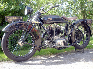 Lot 10 - 1926 Wanderer Motorcycle